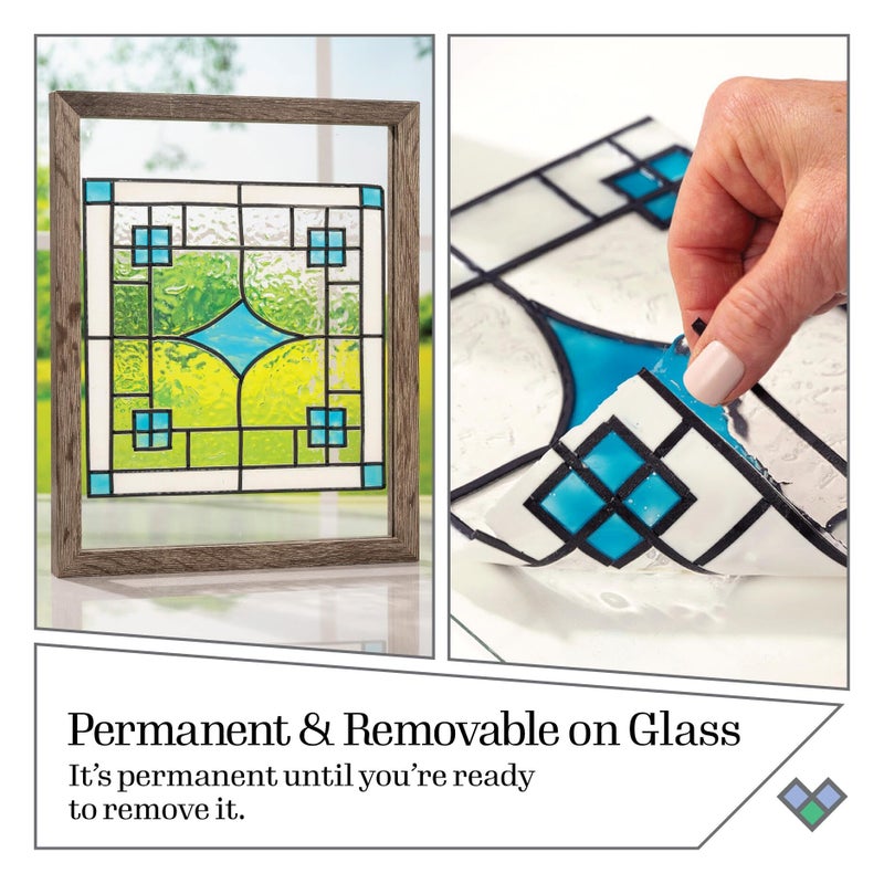 Gallery Glass Plaid Gallery Glass Window Color Beginner Set (2-Ounce), (8-Pack) - Image 5